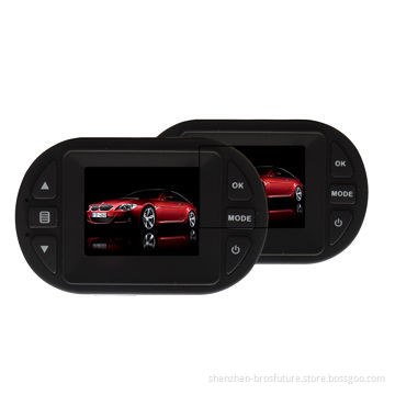 Car Camera, HD, 720p 1.5-inch Screen, 120 Degree Viewing Angle, Supports G Sensor, 12pcs IR LED